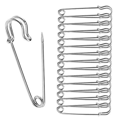 30Pcs Stainless Steel Safety Pins DIY Sewing Tools Accessory  Needles Large Safety Pin Small Brooch Apparel Accessories ► Photo 1/6