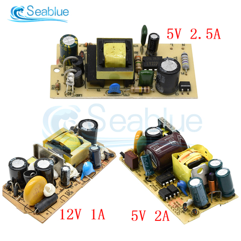 AC-DC 12V 1A 5V 2A 2.5A Switching Power Supply Module Bare Circuit 110V 220V to 12V 5V Board TL431 Regulator For Replace/Repair ► Photo 1/6
