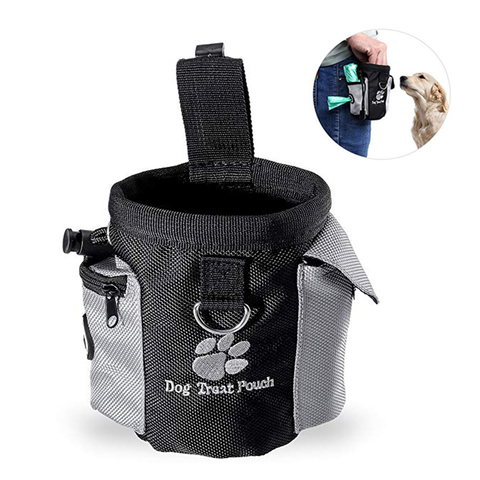 Pet Dog Treat Pouch Portable Dog Training Bags Treat Outdoor Feed Storage PouchHands Free Training Waist Bag Pet Product ► Photo 1/6