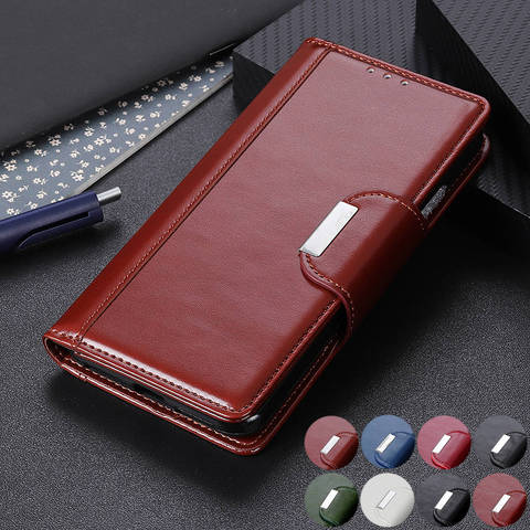 Wallet Flip Leather Phone Case For Motorola Moto G9 Play G8 Power Lite cover moto G9 Plus 9 G 8 G7 Power Magnetic Card slot Case ► Photo 1/6