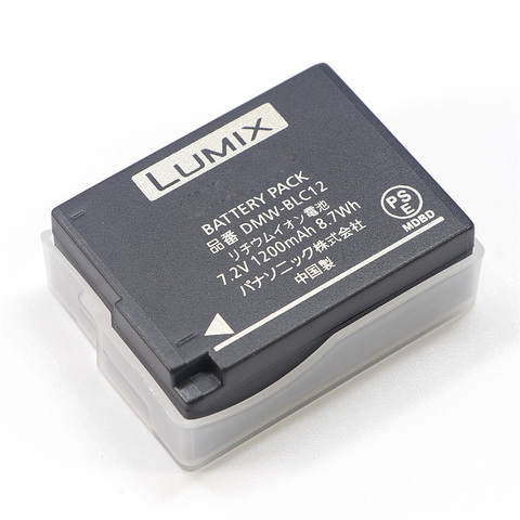 1200mAh DMW-BLC12 BLC12E BLC12PP Battery for Panasonic DMC-GH2S FZ3 G95 G85 G80 G5 G6 G7 GX8 FZ200 FZ300 FZ2500 FZ1000 Camera ► Photo 1/5