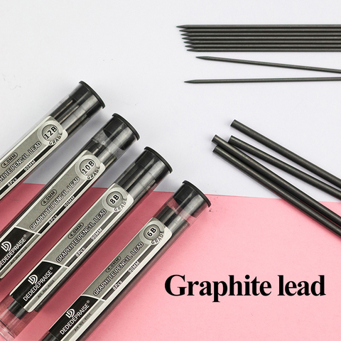 2.0/4.0mm Press Mechanical/Automatic Charcoal Pencil And Graphite Lead/Refills/Core HB/2B/4B/6B/8B/10B/12B Art Sketch Stationery ► Photo 1/6