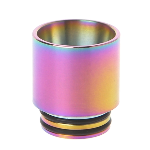 810 Stainless Steel Rainbow Electronic Cigarette Mouthpiece Drip Tip For TFV8 ► Photo 1/6
