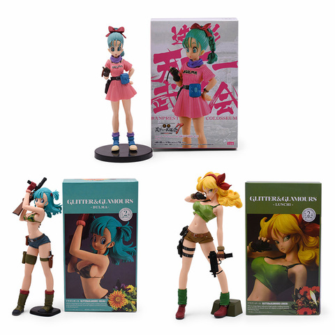 Price History Review On 3 Style Dbz Glitter Glamours Lunchi Lunch Buruma Bulma Figure Action Pvc Collectible Model Toy For Children Gift Aliexpress Seller No 5 Factory Store Alitools Io