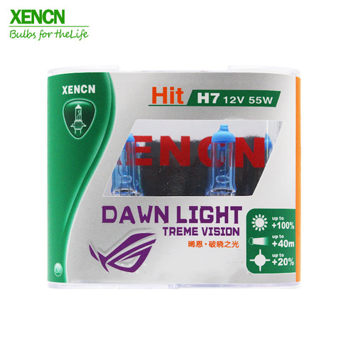 XENCN  h7 55w 12V 3800K Dawn Light  X-treme Vision Car Headlights Germany Tech Halogen Auto Bulbs Free Shipping New 2PCS ► Photo 1/5