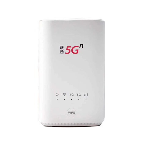 Original China Unicom 5G CPE VN007 2.3Gbps Wireless CPE 5G NSA/SA NR n1/n3/n8/n20/n21/n77/n78/n79 4G LTE Band1/3/8 With SIM Card ► Photo 1/6