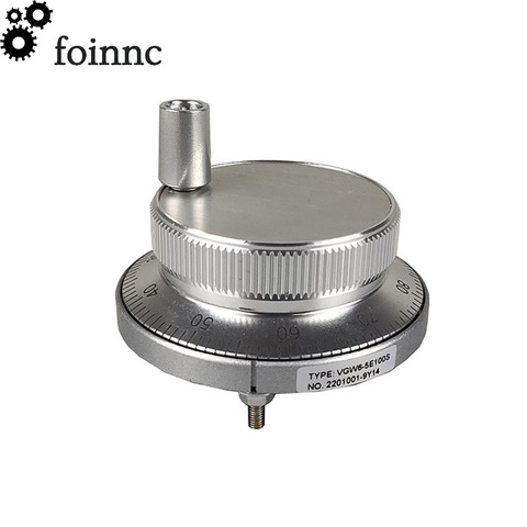 CNC pulse generator handwheel 5V 60mm 100PPR manual pulse generator handwheel rotary encoder electronic 4 terminal 6 terminal ► Photo 1/6