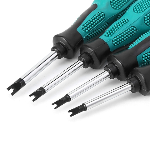 4 Pcs 8cm Long Nonslip Handle Magnetic Spanner Head Screwdriver Set Hand Tool 83XA ► Photo 1/5