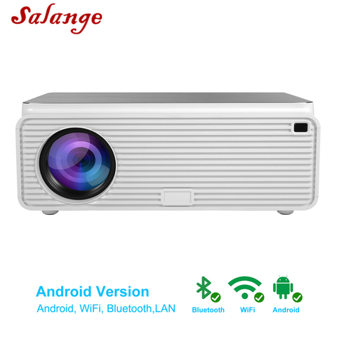 Salange Q9 Android Projector Full HD 1080P Led Projector 6500 Lumens for Home Theater Projector Wifi HDMI USB Beamer Support 4K ► Photo 1/6