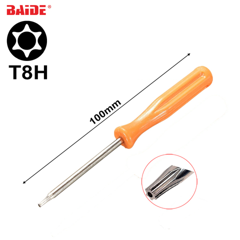 3 x 100 Screwdriver Phillips Slotted T3 T4 T5 T6 T6H T7 T8 T8H for Xbox360 T10 T10H 1.5Y 2.0Y 3.0Y with hole Screwdrivers ► Photo 1/1