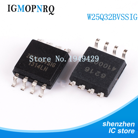 10PCS W25Q32BVSSIG W25Q32 W25Q32B 25q32 W25Q32BVSIG 25Q32BVSIG SOP8 New Original ► Photo 1/2