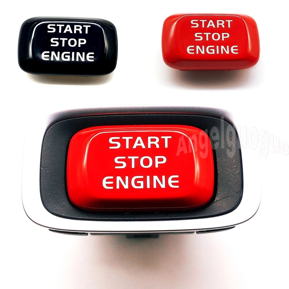 Red Car Engine Start Button Replace Cover Stop Switch Key Decor Car Styling for Volvo V40 V60 S60 XC60 S80 V50 V70