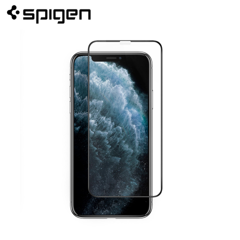 Spigen Glas.tR Full Coverage Tempered Glass Screen Protector for iPhone 11 ► Photo 1/6