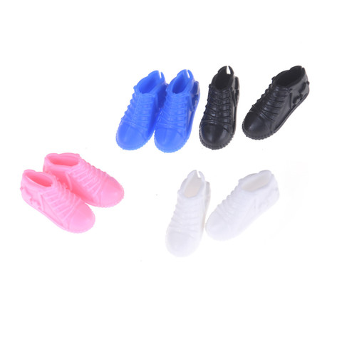 4Pair Dolls Sneackers Accessories Doll Shoes For Girls Ken Boyfriend Male Doll Shoes Gifts For Sharon Doll Boots ► Photo 1/6