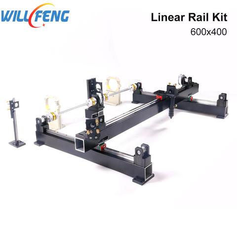 Will Feng 6040 Mechanical Component HG15 Linear Rail Laser Head Assemble CNC Diy Co2 Laser Engraving Cutter Machine  ► Photo 1/6
