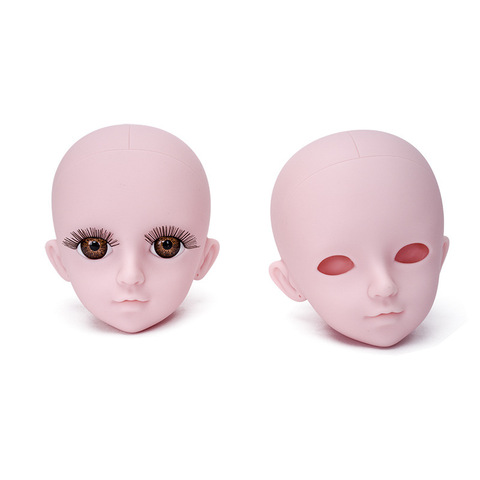 60cm BJD Doll 1/3 White Blank Head Make Up Without Eye Makeup with Eyeballs  Makeup DIY Toys Dolls for Girls Gift ► Photo 1/5