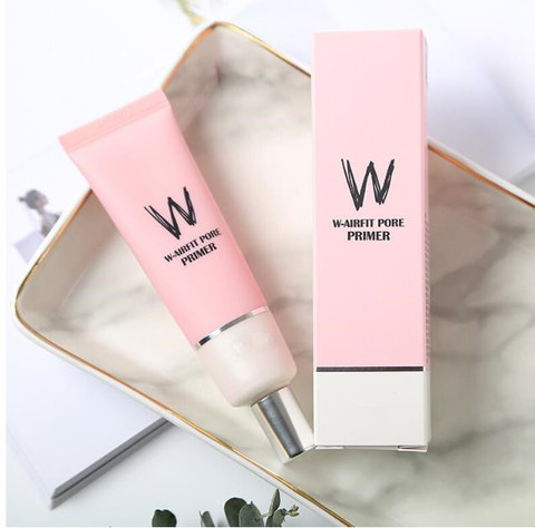 Dropship W-Airfit Pore Primer Make Up Primer Base Makeup Face Brighten Smooth Skin Invisible Pores Concealer Korea cosmetics ► Photo 1/6