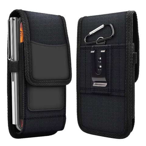Case for Ulefone Note 8P 9P Belt Clip Holster Armor 7 8 X6 X7 X8 Nylon Phone Bag Outdoor Waist Belt Pouch Card Holder Cover ► Photo 1/6