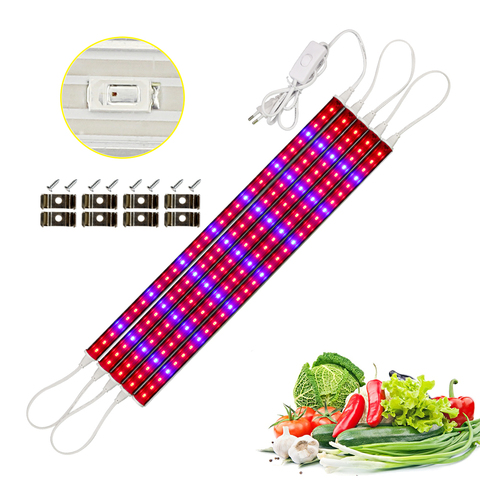 phytolamp LED Grow Light 5730 Fitolampy Growth Light 50m tube Indoor Growth Bar Light for Aquarium Greenhouse Grow Tent ► Photo 1/6