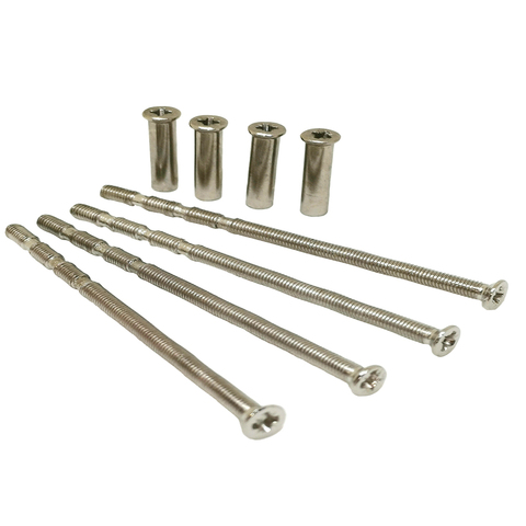 4 Piece Universal M3 Fixing Kit For Lever Handle Bolt Through Screw Pack ► Photo 1/5