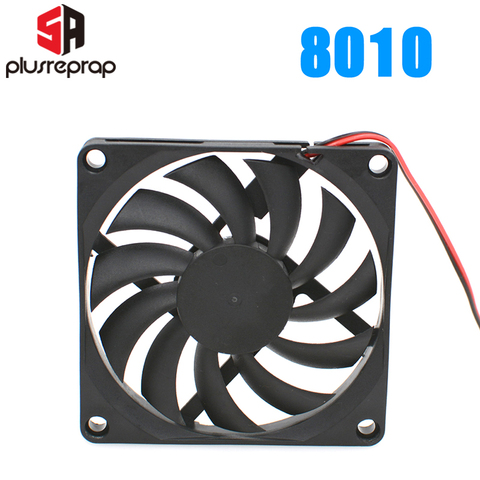 8010 12V Cooling Fan Brushless for Reprap3D Printer Parts DC Cooler 80 x 80 x 10mm Plastic Fan ► Photo 1/3