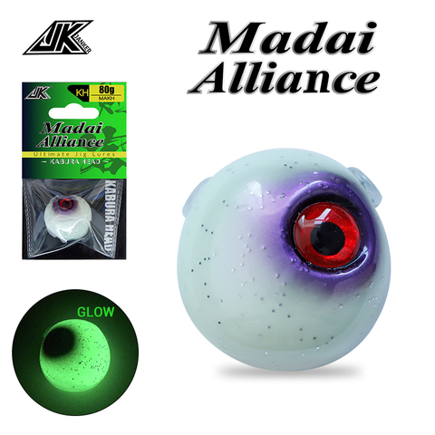 JK New Product 45G / 60g / 80g / 100g / 120g 150G Madai Alliace sliding mold Jig Jig Bait Red Snapper Sea Fishing Bait Boat ► Photo 1/6