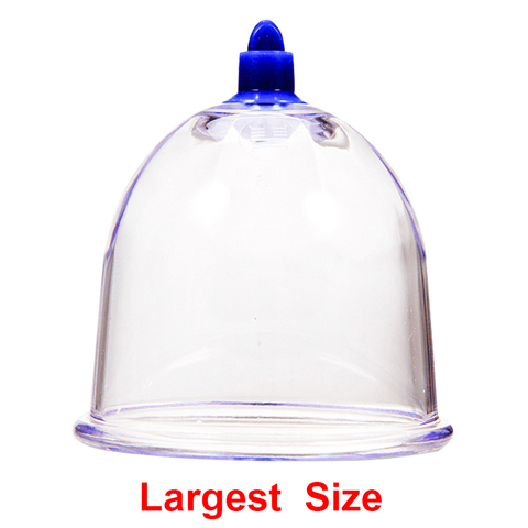 Big Size Plastic Vacuum Cupping Cups Suction Cups Jar 1 PC Biggest Vacuum Cupping Massager Jars Suction Therapy Cupping Cans ► Photo 1/6