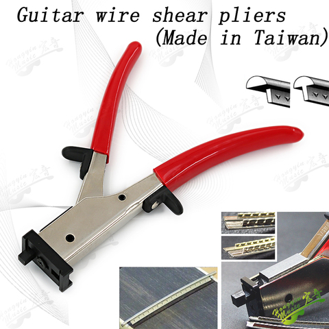 Guitar Frets Pliers Guitar Bass FretS Wire Nipper Puller Pliers String Cutter Luthier Tool Scissors ► Photo 1/6