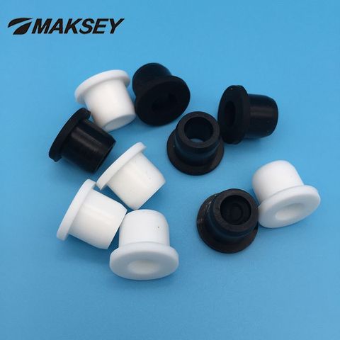 MAKSEY Silicone rubber wire cable grommet washer plain 10mm 11mm 12mm 13mm 14mm Sealed washer Split ring nylon sleeve Gasket ► Photo 1/6