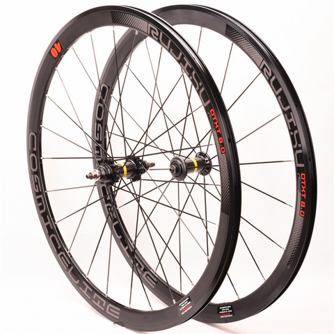 700C 40mm fixed gear wheelset track bicycle carbon HUB wheelset alloy rim  Anti-cursor ► Photo 1/1