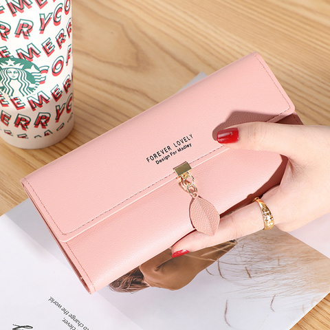 Female Purse wallet card holders cellphone pocket money bag clutch