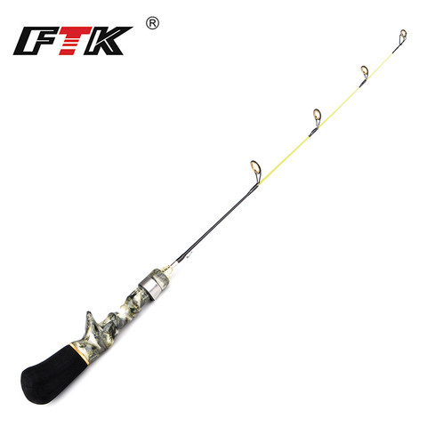 FTK   Ice fishing Rod With Ice Fishing Reel Casting/Spinning Rod Combo For Winter Ice Fishing Tackle ► Photo 1/6