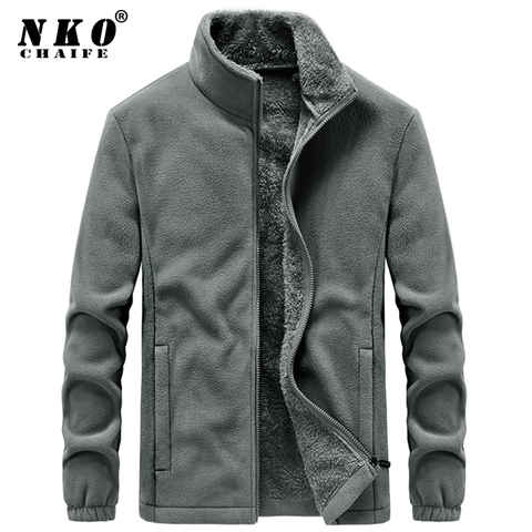 Men 2022 New Winter Fleece Jacket Parka Coat Men Spring Casual Tactical Army Outwear Thick Warm Bomber Military Jacket Men M-6XL ► Photo 1/6