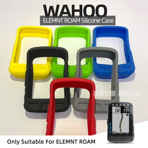 Wahoo elemnt ROAM protective case  Silicone protective Cover Suitable for elemnt ROAM  bicycle computer protection screen film ► Photo 1/6