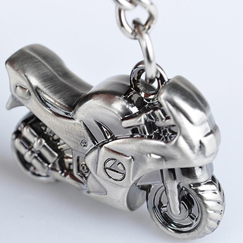 BLUELANS New Metal Motorcycle Key Ring Keychain Ring Cute Creative Gift Sports Keyring Gift Store key chain Car Bag Key Rin ► Photo 1/4