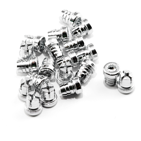 25x 8mm Car Wheel Rivets Nuts Replacement For Rims Cap Lip Decoration Screw Bolt Tires Styling Silver Gold ► Photo 1/6