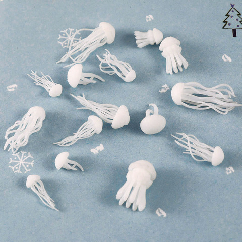 3D Marine Jellyfish Resin Embellishments Silicone Mold Filling Diy Craft Supplies House Decoration Accessories Furnishing ► Photo 1/6