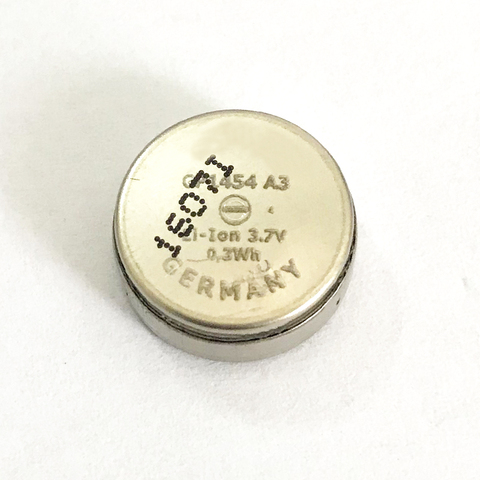 1PCS CP1254 A3  Bluetooth headset Battery  LIR1254 3.7V Li-Ion Button Cell Rechargeable Battery ► Photo 1/1