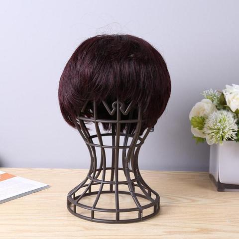 Lantern Shape Plastic Wig Stand Hat Cap Holder Foldable Multi-Purpose Wig Head Stand Storage Rack wig accessories ► Photo 1/6