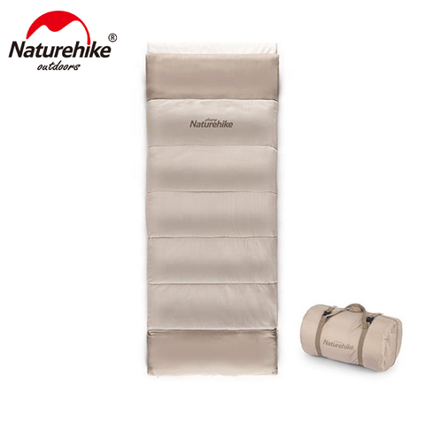 Naturehike Outdoor Camping Envelope Cotton Sleeping Bag Splicing 3 Seasons Sleeping Bag And Down Interlayer Purchased Separately ► Photo 1/1