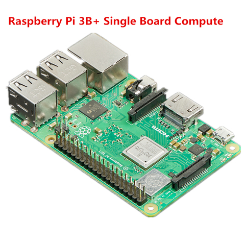 Single Board Computer, Raspberry Pi 3 Model B+, BCM2837B0 SoC64-bit 1.4GHz quad core processor, 1GB of RAM,, IoT, PoE Enabled, ► Photo 1/1