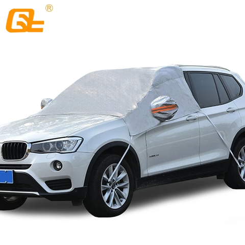 Winter Thickening Car Windshield Cover  Rear View Mirror Covers  Outdoor Anti-frost dustproof heatproof fit sedan SUV Hatchback ► Photo 1/4