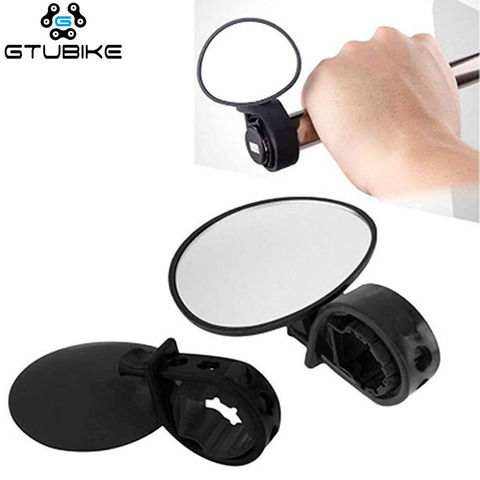 360 degree Rotate Bike Bicycle Cycling MTB Mirror Handlebar Wide Angle Rear View Rearview Bike Accessories ► Photo 1/5