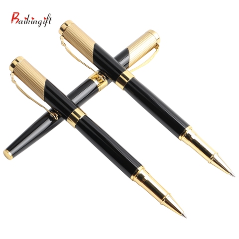 1PCS Metal Gel Pens Signature Pen Calligraphy Pen 0.5mm For Kids Students Writing Office School Supplies Stationery ► Photo 1/6