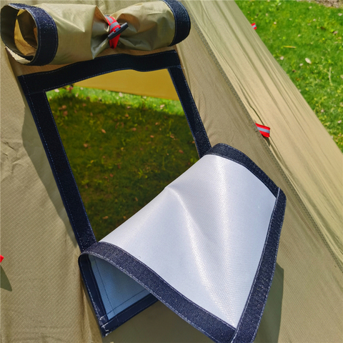 Camping fireproof fiber Fireproof Cloth for Tents Tent Stove Jack Fire Resistant Pipe Vent Accessories 32*25cm ► Photo 1/6