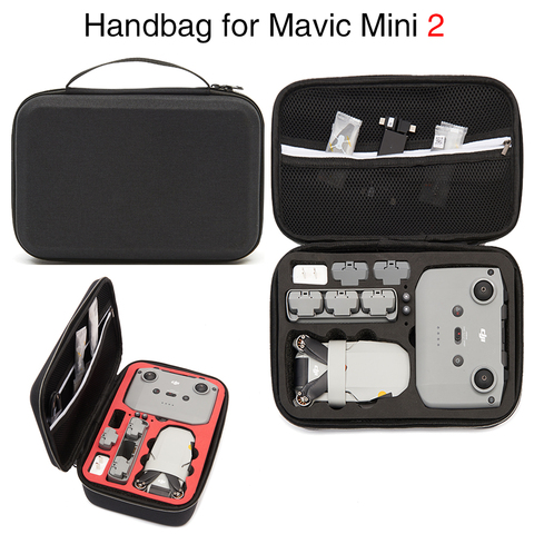 Portable DJI Mavic Mini 2 Storage Bag Drone Handbag Outdoor Carry Box Case For DJI Mini 2 Drone Accessories ► Photo 1/6