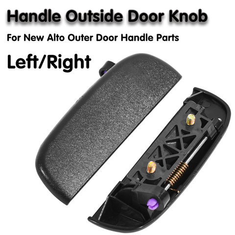 Car Front Rear Outer Exterior Door Open Handle Outside Door Knob Left Right Black For Suzuki New Alto Outer Door Handle Parts ► Photo 1/6