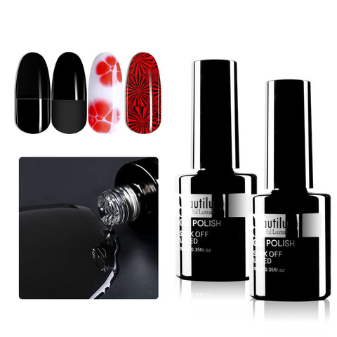 Beautilux Primer Rubber Base Top Coat Velvel Matte Top Coat Nail Art Degisn Clear Blossom Blooming Gel Foil Transfer Gel 10ml ► Photo 1/6