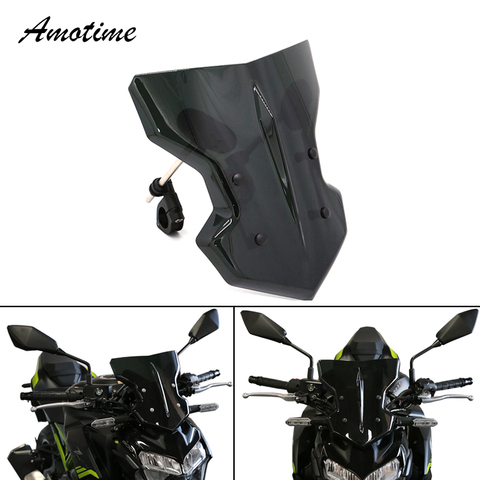 Motorcycle Windscreen Windshield Universal For YAMAHA MT09 MT07 MT03  FZ1N FZ6N FZ8N For HONDA CB650F For Duke 690 For HONDA ► Photo 1/6