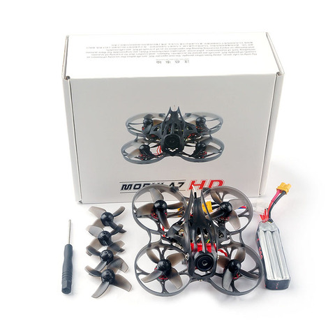 Happymodel Mobula7 HD 1102 2-3S 75mm Crazybee F4 Pro CADDX Turtle V2 DVR 200mw FPV Brushless Cinewhoop Freestyle Drone PNP/BNF ► Photo 1/6